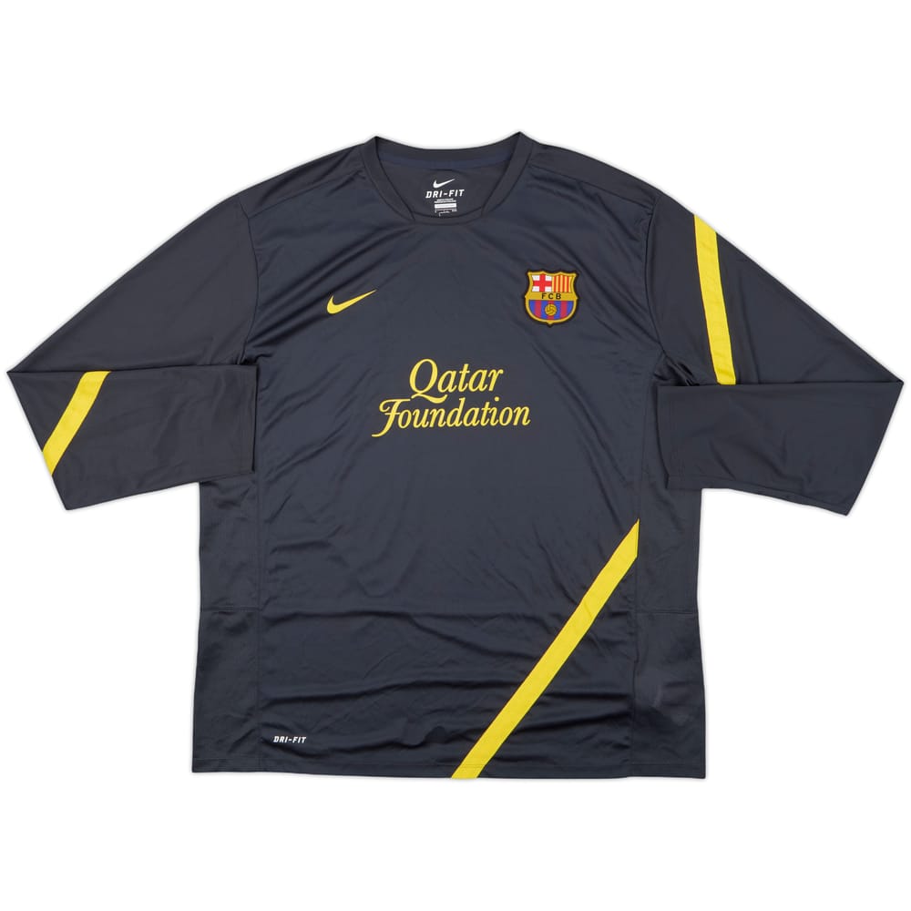 2011-12 Barcelona Nike Training L/S Shirt - 8/10 - (XXL)