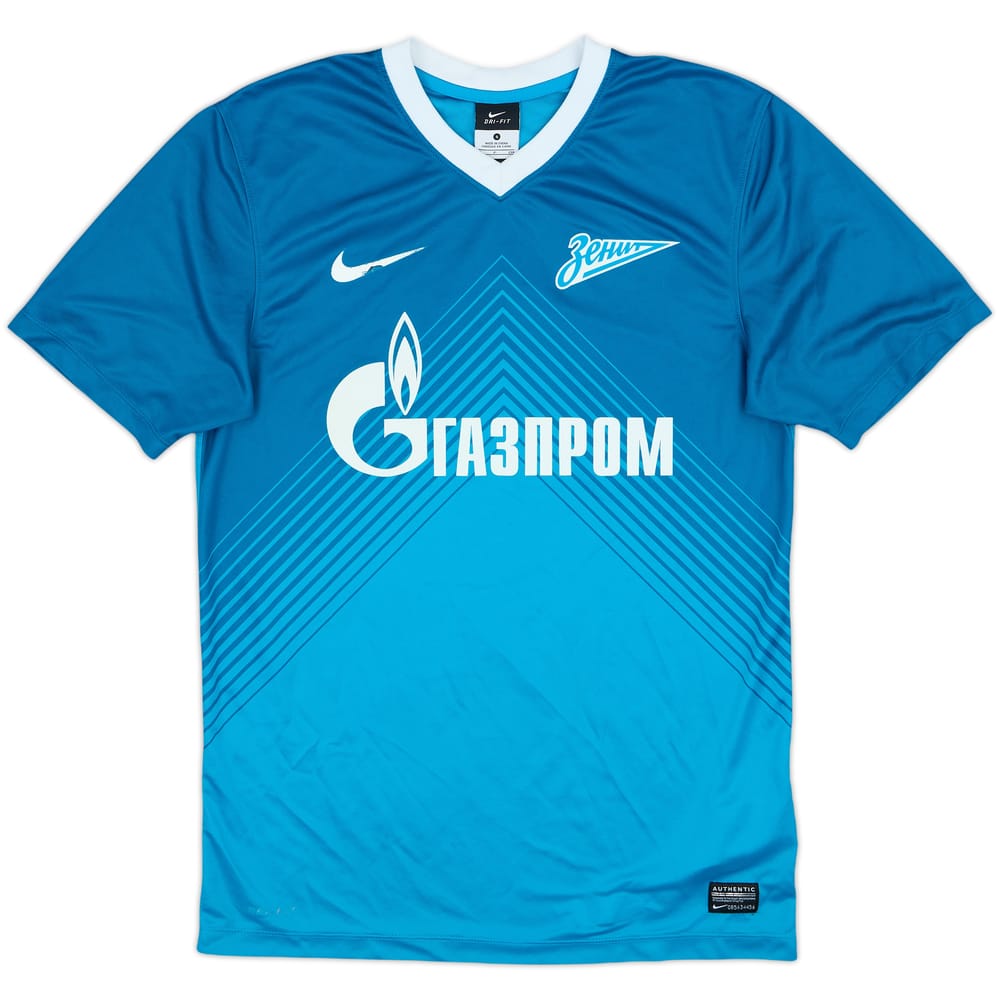 2013-14 Zenit St. Petersburg Basic Home Shirt - 6/10 - (S)