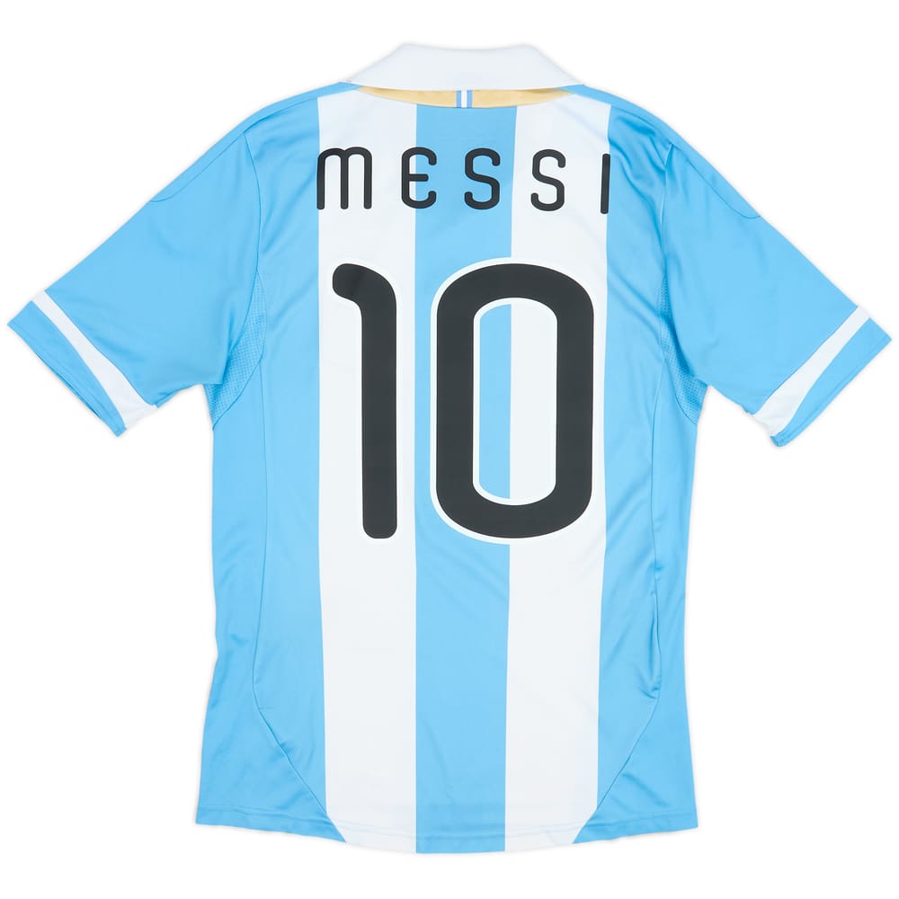 2011-13 Argentina Home Shirt Messi #10 - 7/10 - (S)