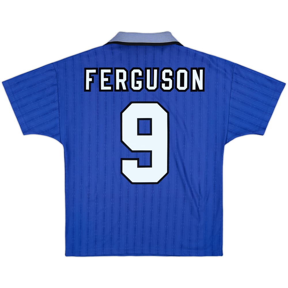 1995-97 Everton Home Shirt Ferguson #9 - 6/10 - (M)