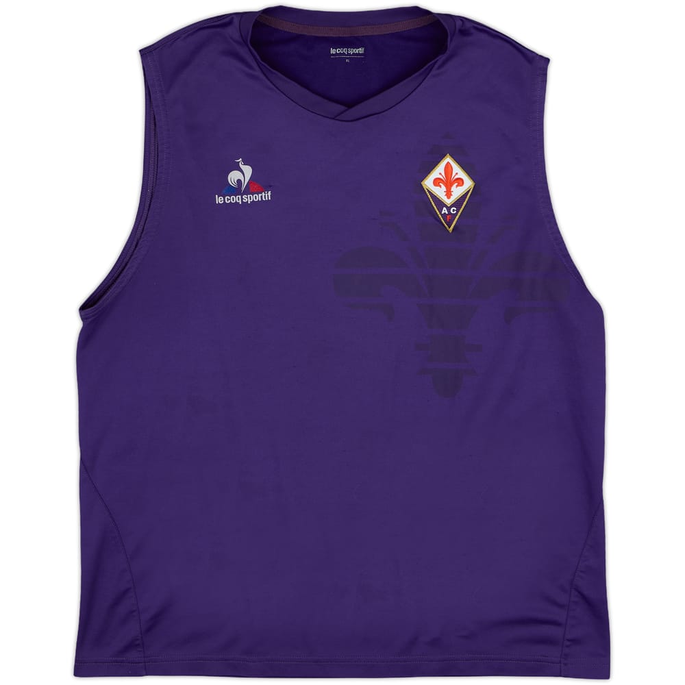 2017-18 Fiorentina Le Coq Sportif Training Vest - 7/10 - (XL)