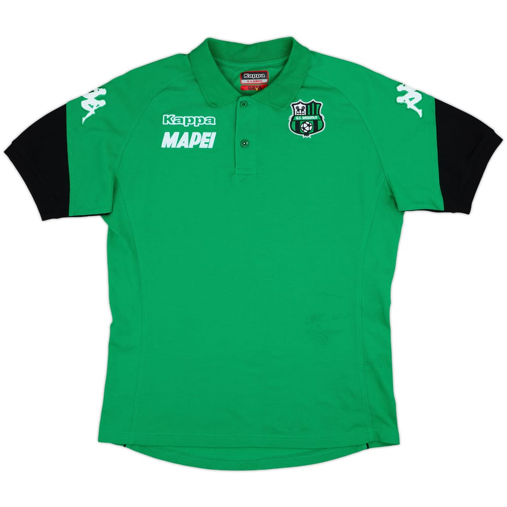 2017-18 Sassuolo Kappa Polo Shirt - 8/10 - (XL)