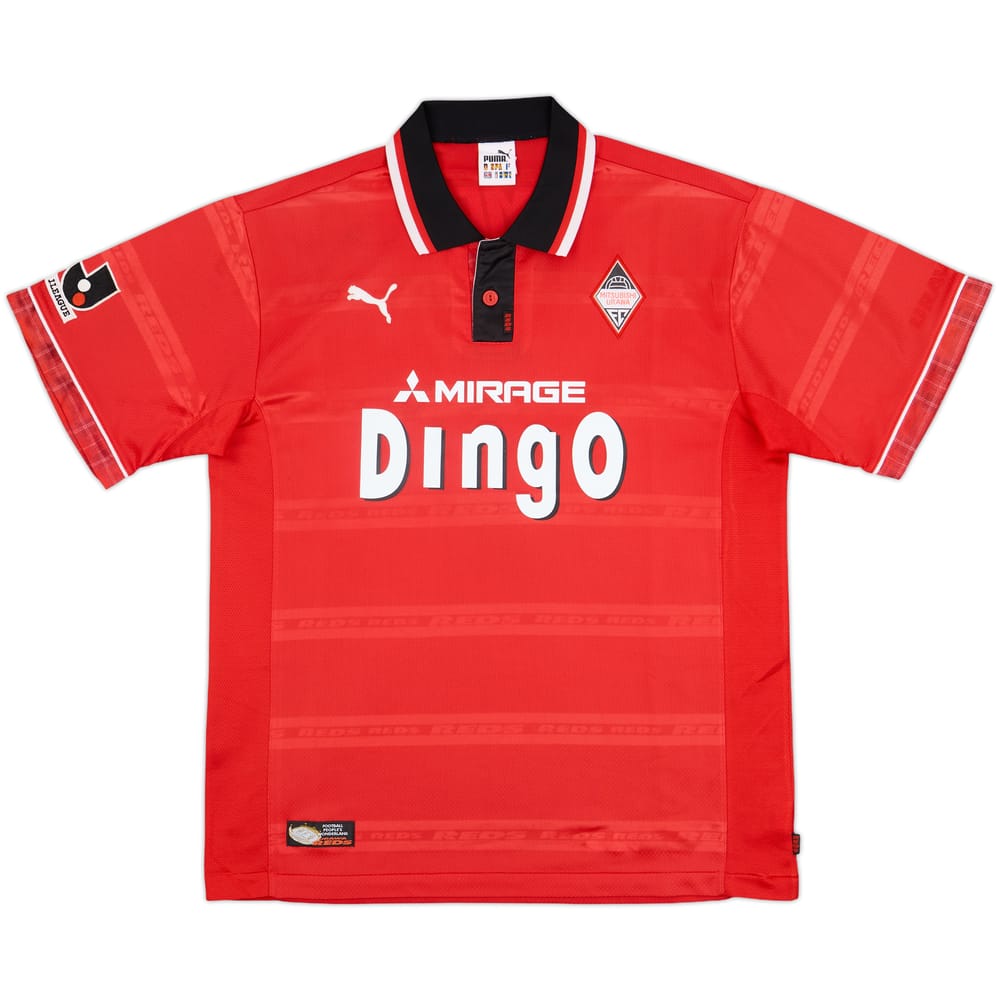 1999-00 Urawa Red Diamonds Home Shirt - 8/10 - (XL)