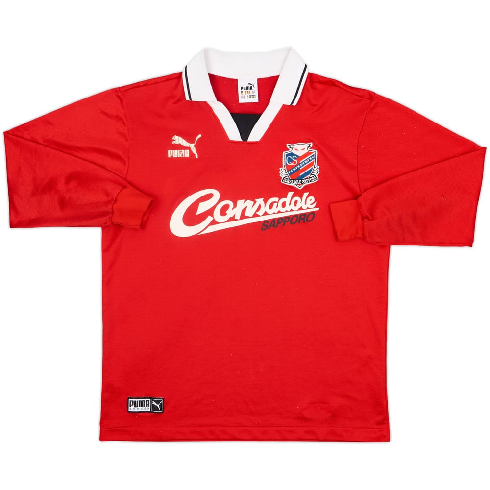 1996-98 Consadole Sapporo Puma Training L/S Shirt - 6/10 - (L)