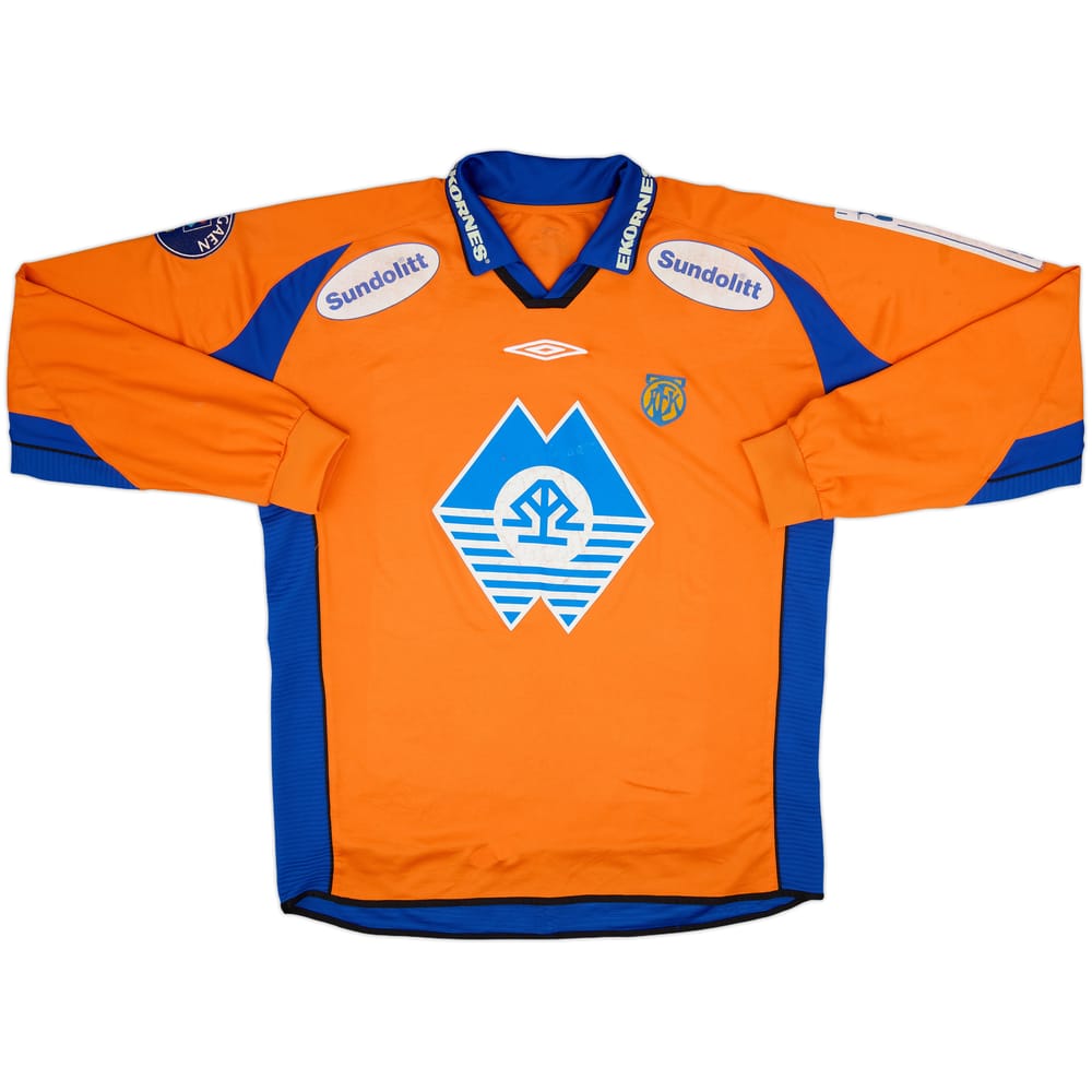 2003-04 Aalesund Home L/S Shirt - 6/10 - (XL)