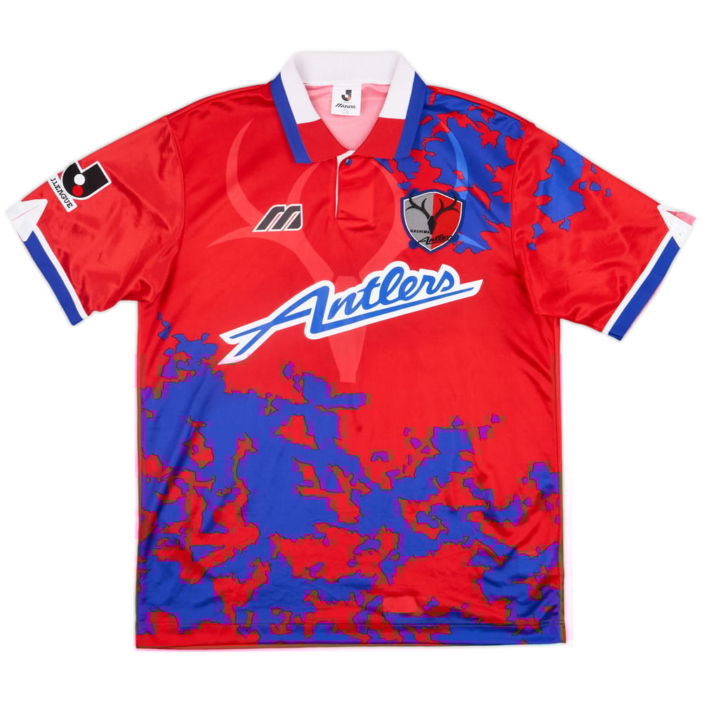 1995-97 Kashima Antlers Home Shirt - 8/10 - (M)