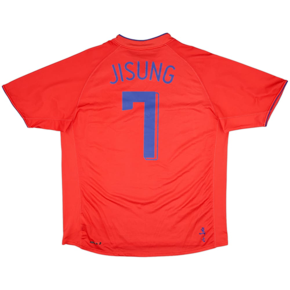2006-08 South Korea Home Shirt Ji Sung #7 - 8/10 - (XXL)
