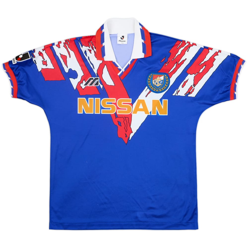 1993-94 Yokohama Marinos Home Shirt - 8/10 - (L)