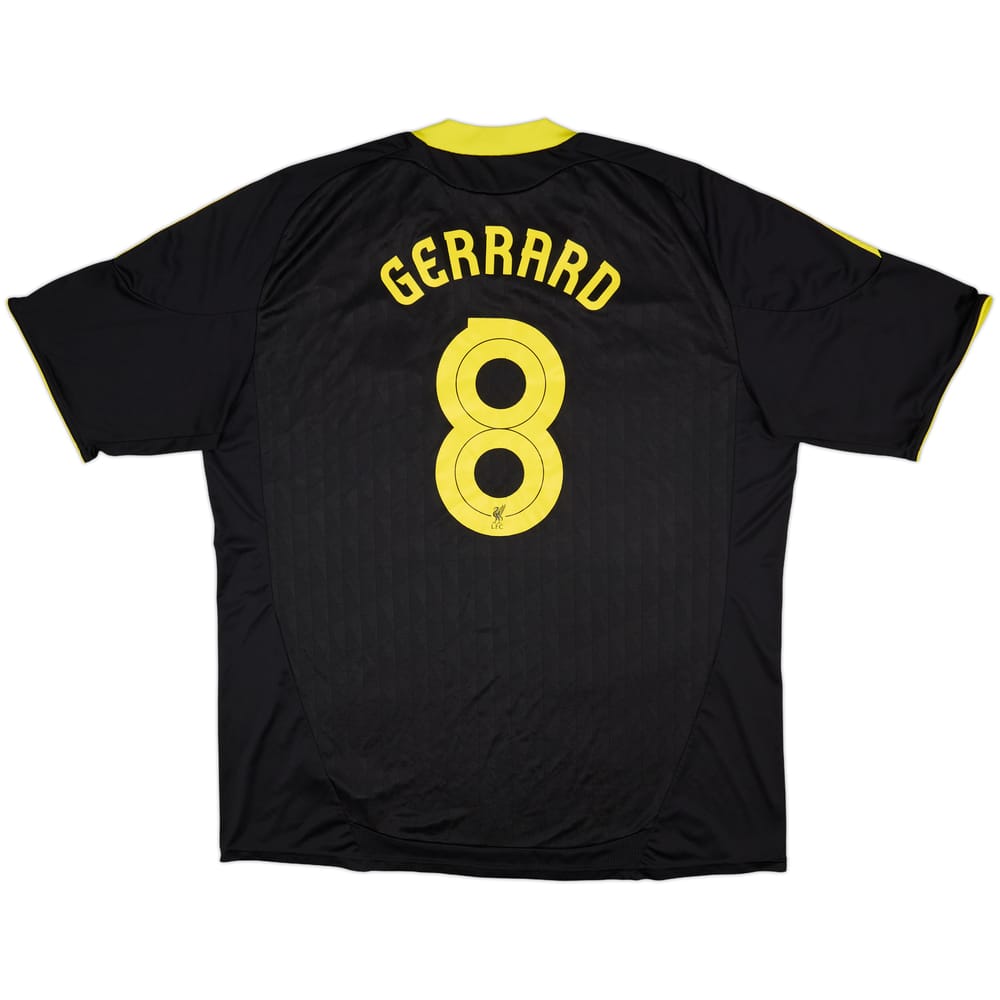 2010-11 Liverpool Third Shirt Gerrard #8 - 6/10 - (3XL)