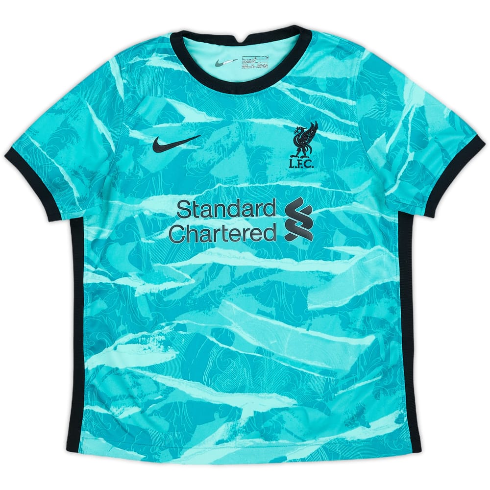2020-21 Liverpool Away Shirt - 8/10 - (6-7 Years)