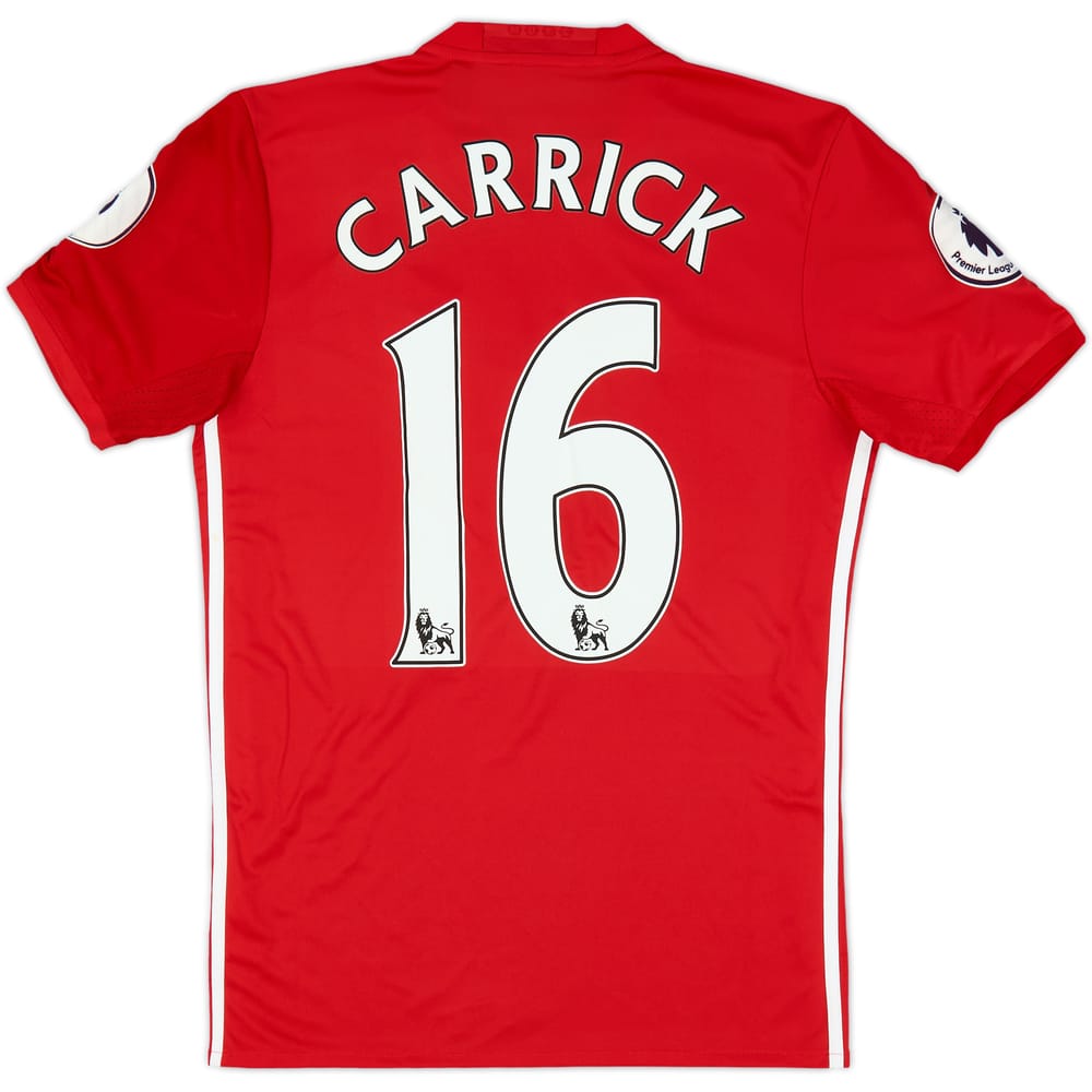2016-17 Manchester United Home Shirt Carrick #16 (S)
