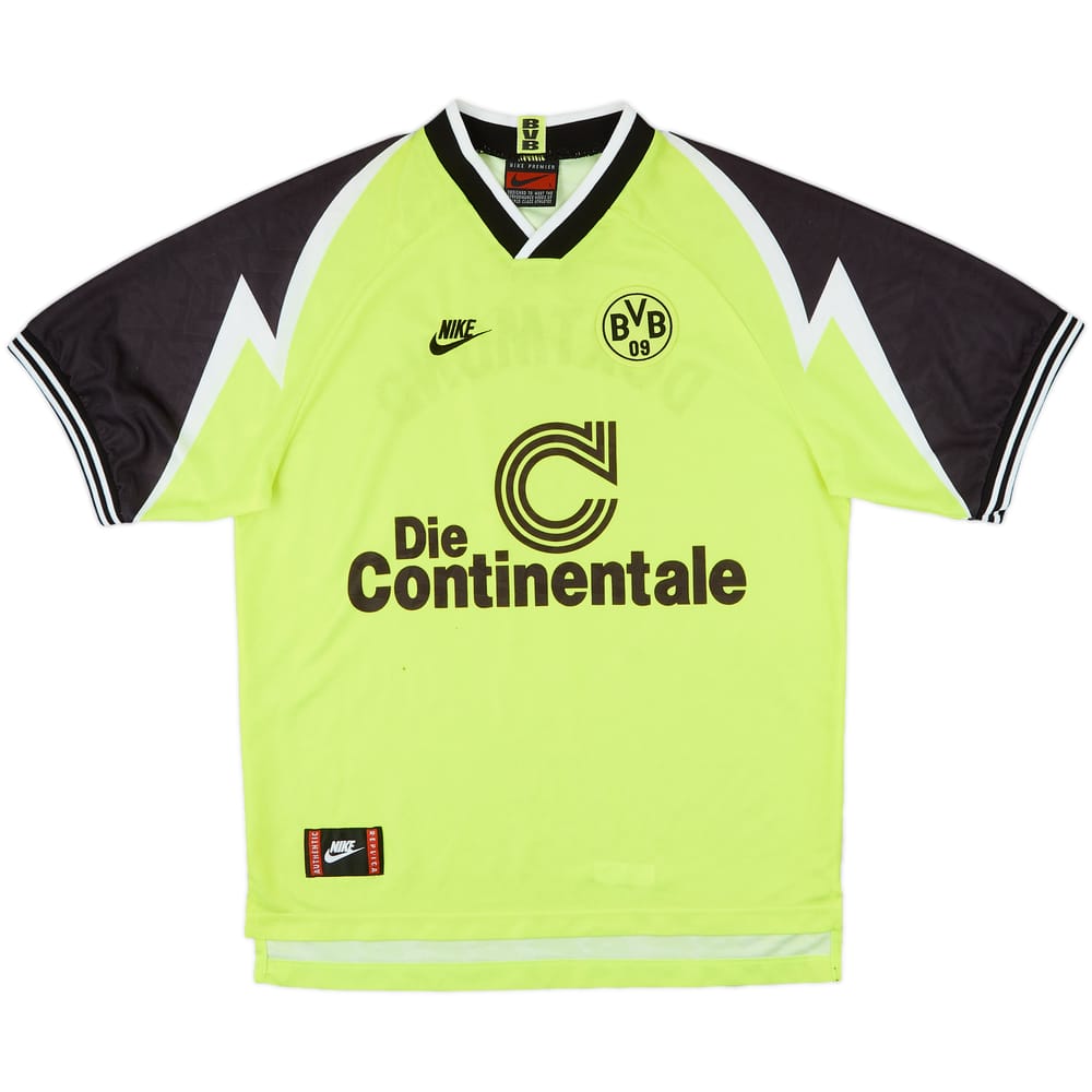 1995-96 Borussia Dortmund Home Shirt - 7/10 - (L)