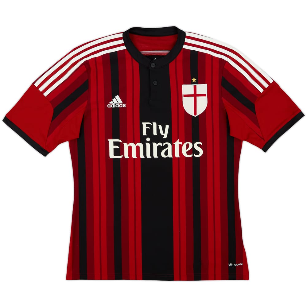 2014-15 AC Milan Home Shirt - 9/10 - (M)