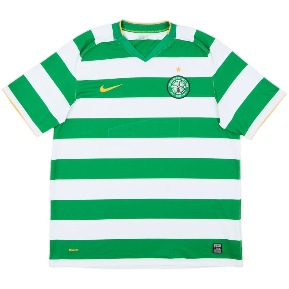 2008-10 Celtic Home Shirt - 4/10 - (XL)