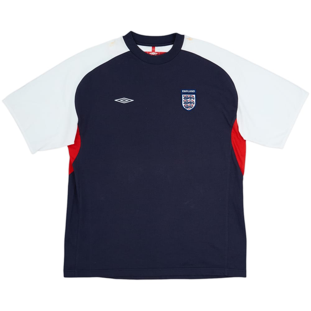 2004-06 England Umbro Training Shirt - 6/10 - (XL)