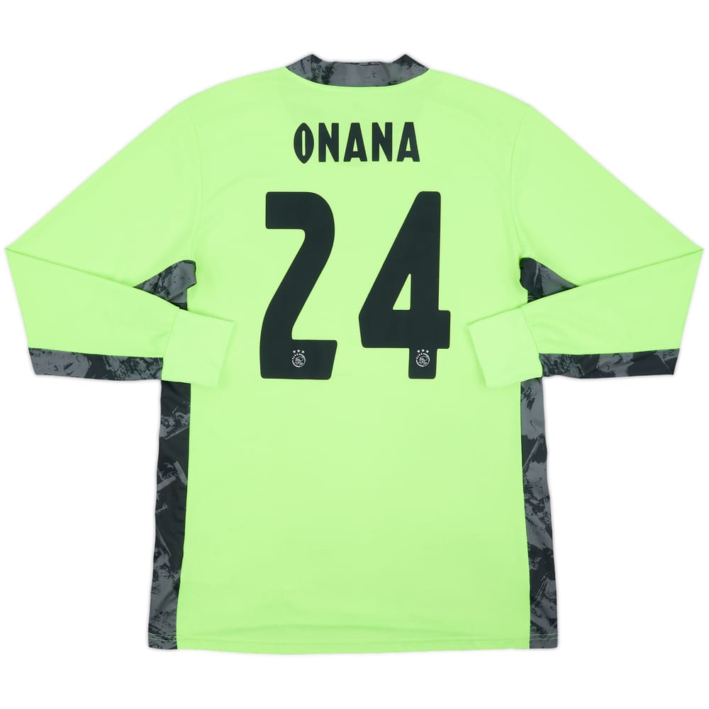 2020-21 Ajax GK Shirt Onana #24 - 7/10 - (L)