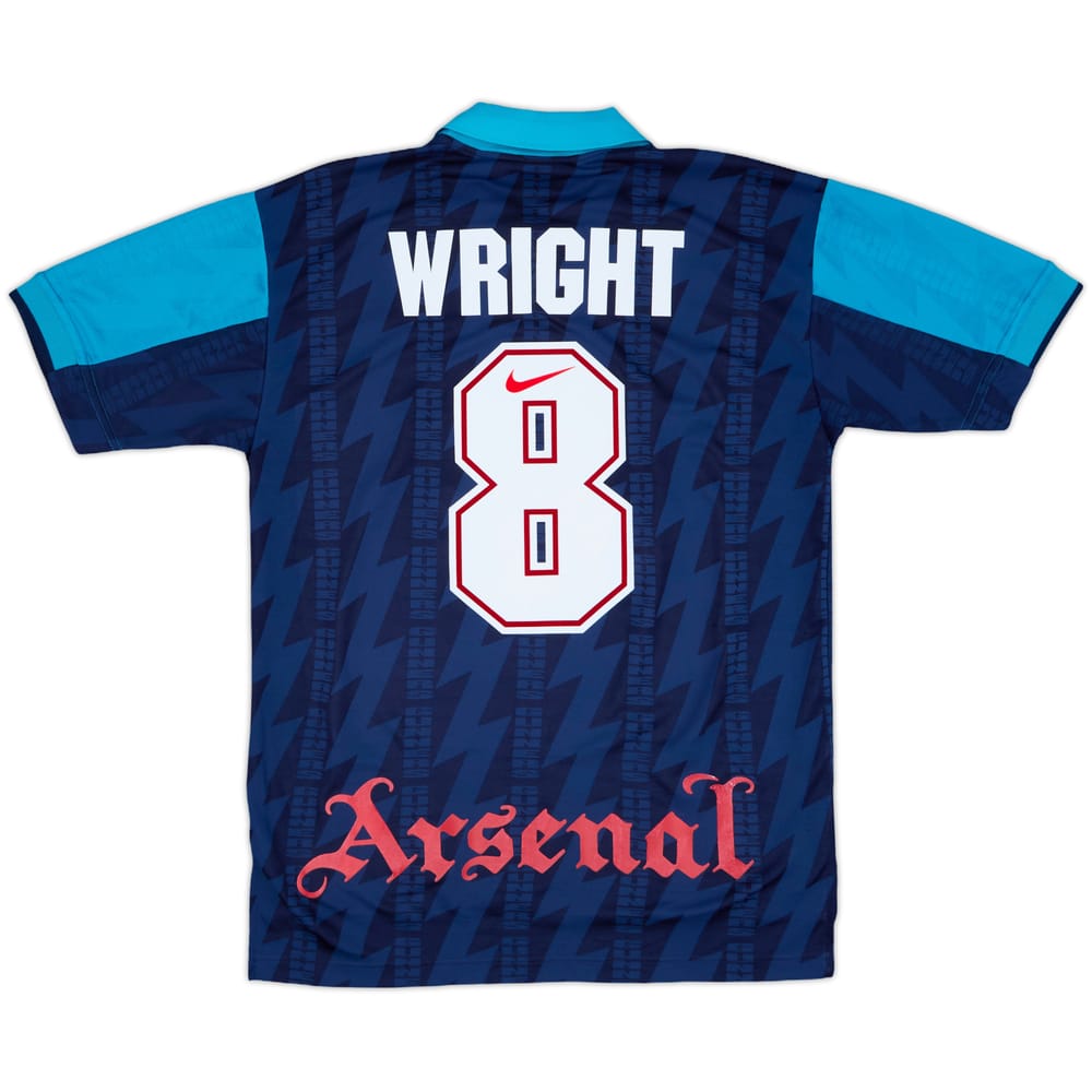 1994-95 Arsenal Away Shirt Wright #8 - 9/10 - (S)