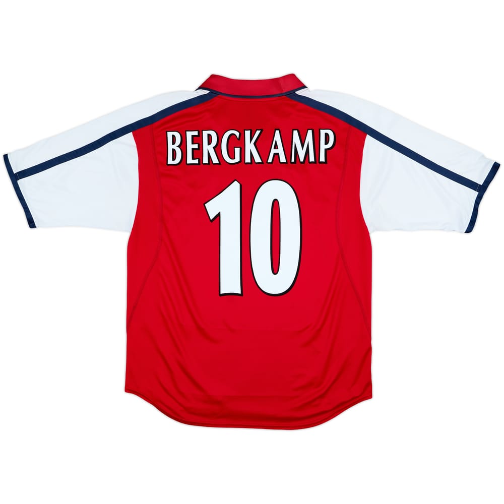 1999-00 Arsenal Home Shirt Bergkamp #10 - 8/10 - (L)