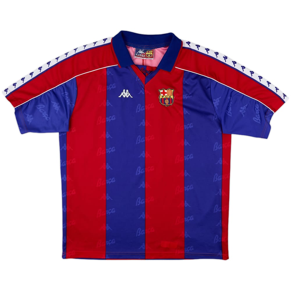 1992-95 Barcelona Home Shirt - 8/10 - (XL)