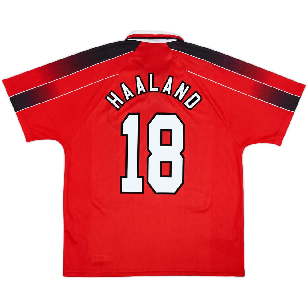 1996-97 Nottingham Forest Home Shirt Haaland #18 - 9/10 - (XL)