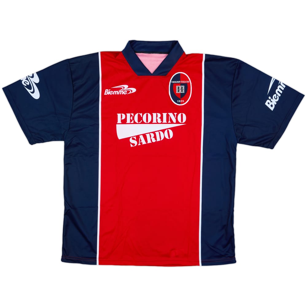 1999-00 Cagliari Biemme Training Shirt - 10/10 - (XL)
