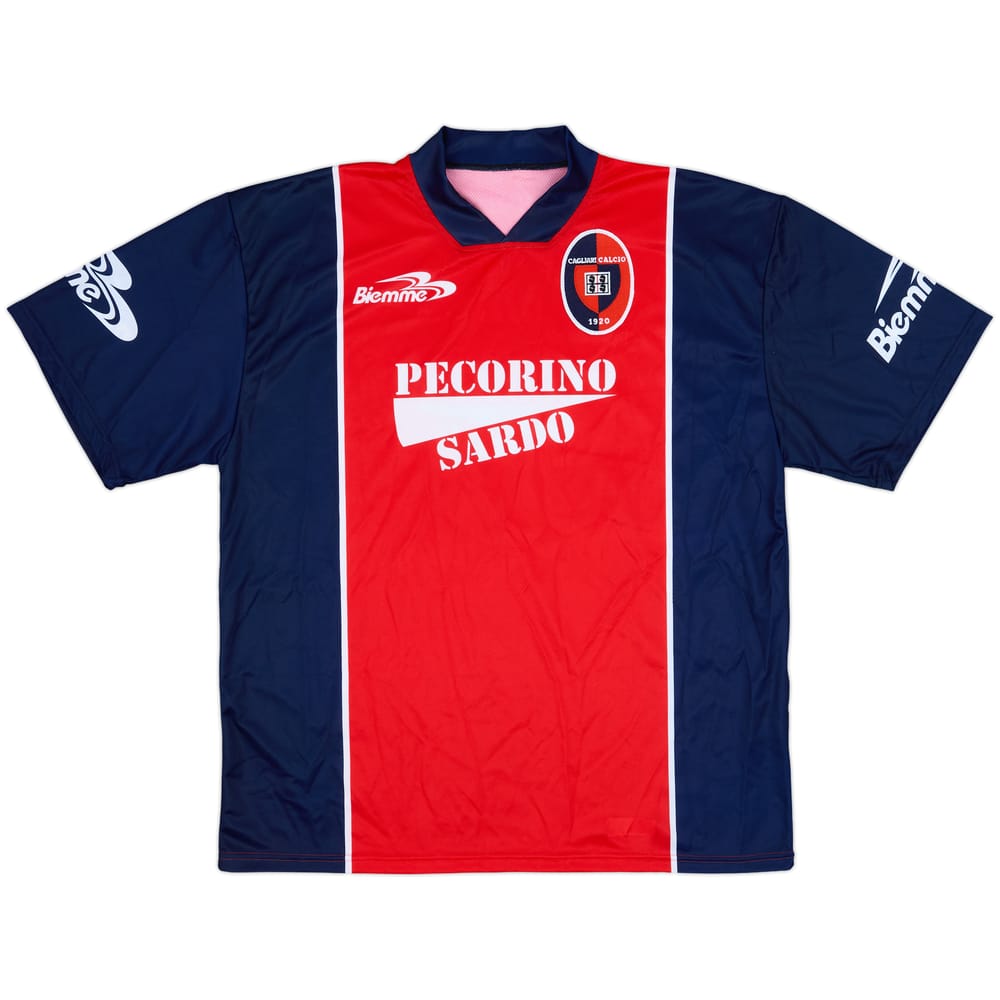 1999-00 Cagliari Biemme Training Shirt - 10/10 - (XXL)