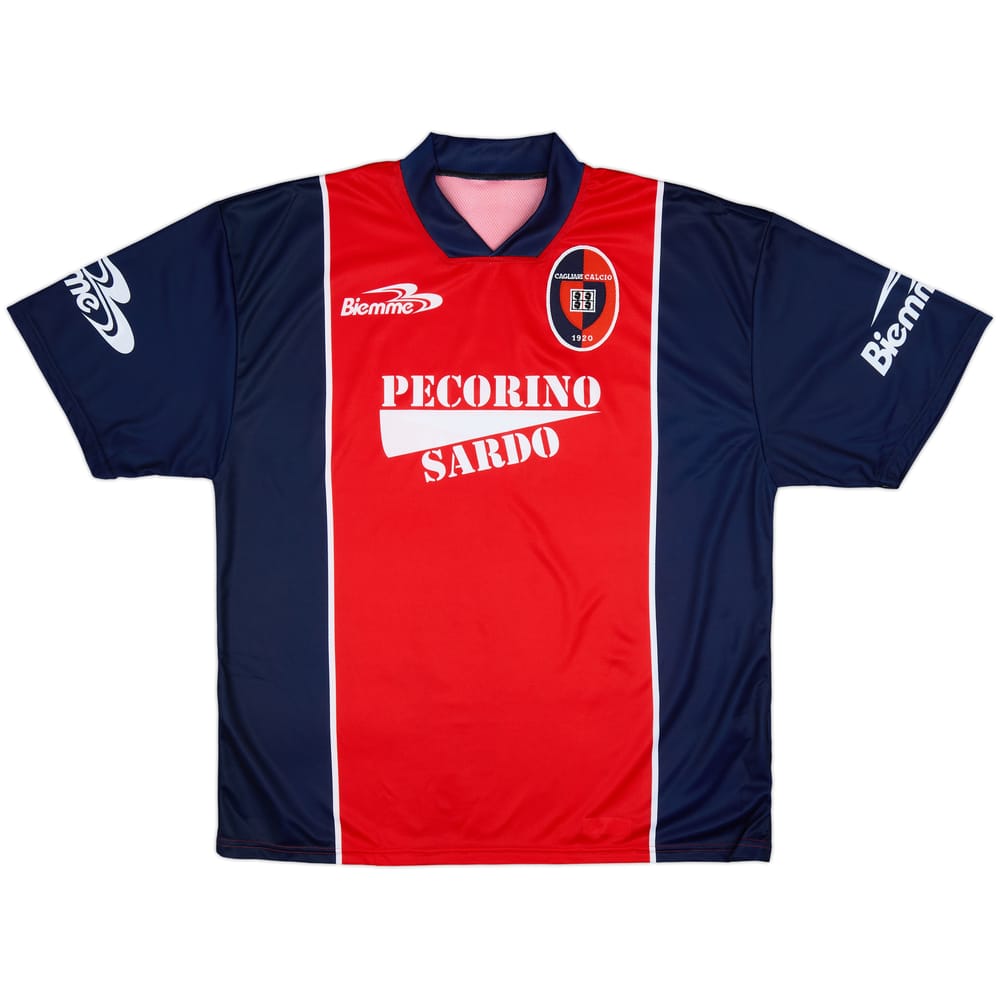1999-00 Cagliari Biemme Training Shirt - 8/10 - (XXL)