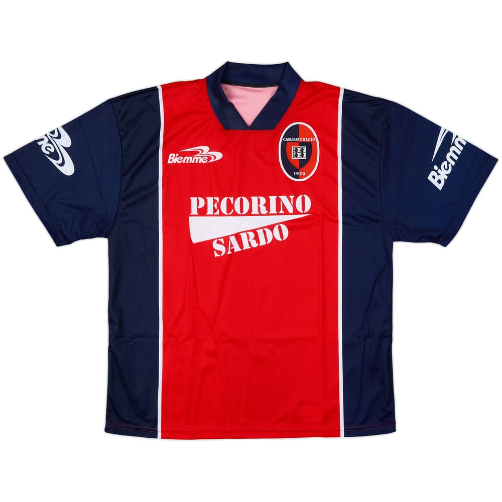 1999-00 Cagliari Biemme Training Shirt - 10/10 - (M)