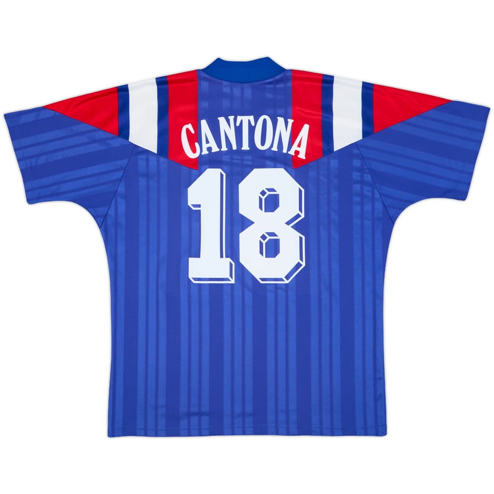 1992-94 France Home Shirt Cantona #18 - 10/10 - (XL)