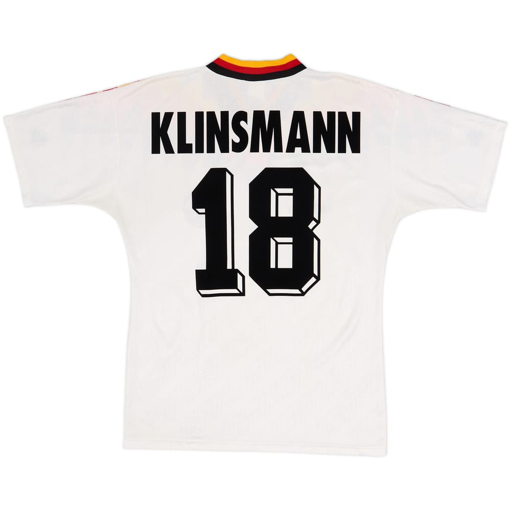 1994-96 Germany Home Shirt Klinsmann #18 - 6/10 - (S)