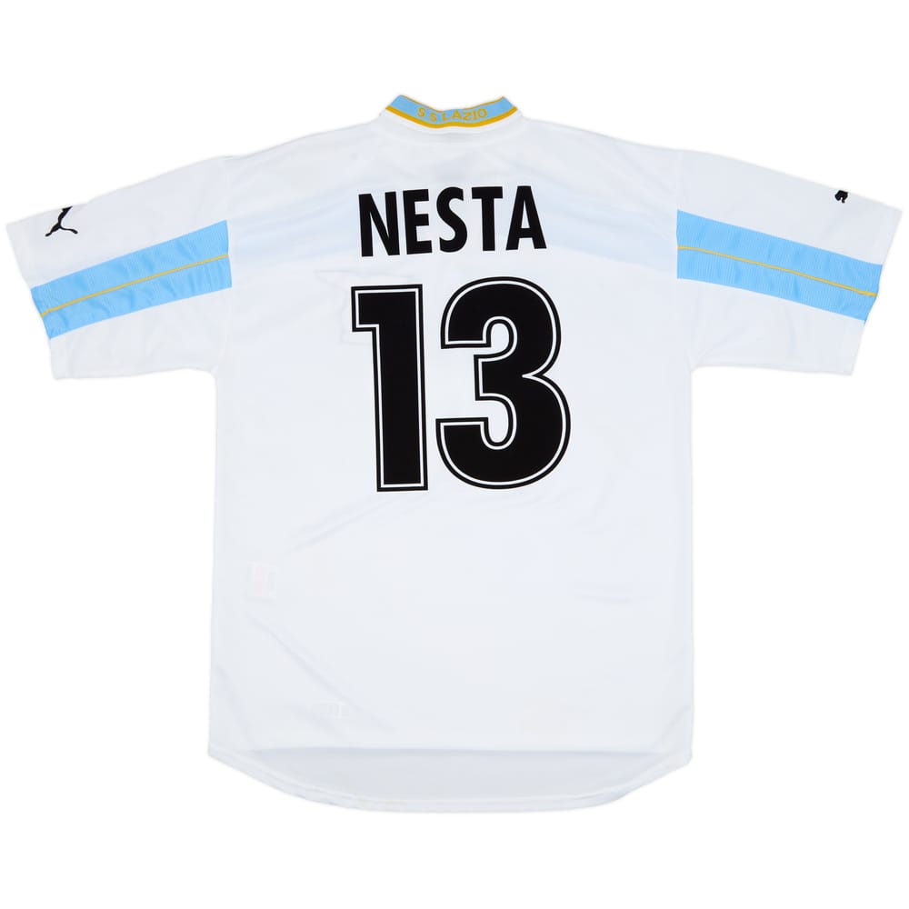 1999-00 Lazio Centenary Home Shirt Nesta #13 - 8/10 - (XL)