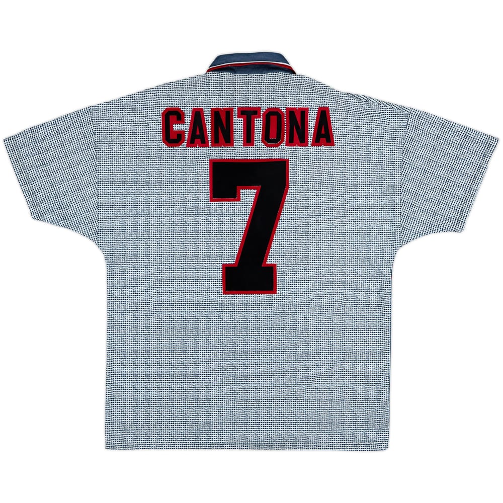 1995-96 Manchester United Away Shirt Cantona #7 - 5/10 - (L)