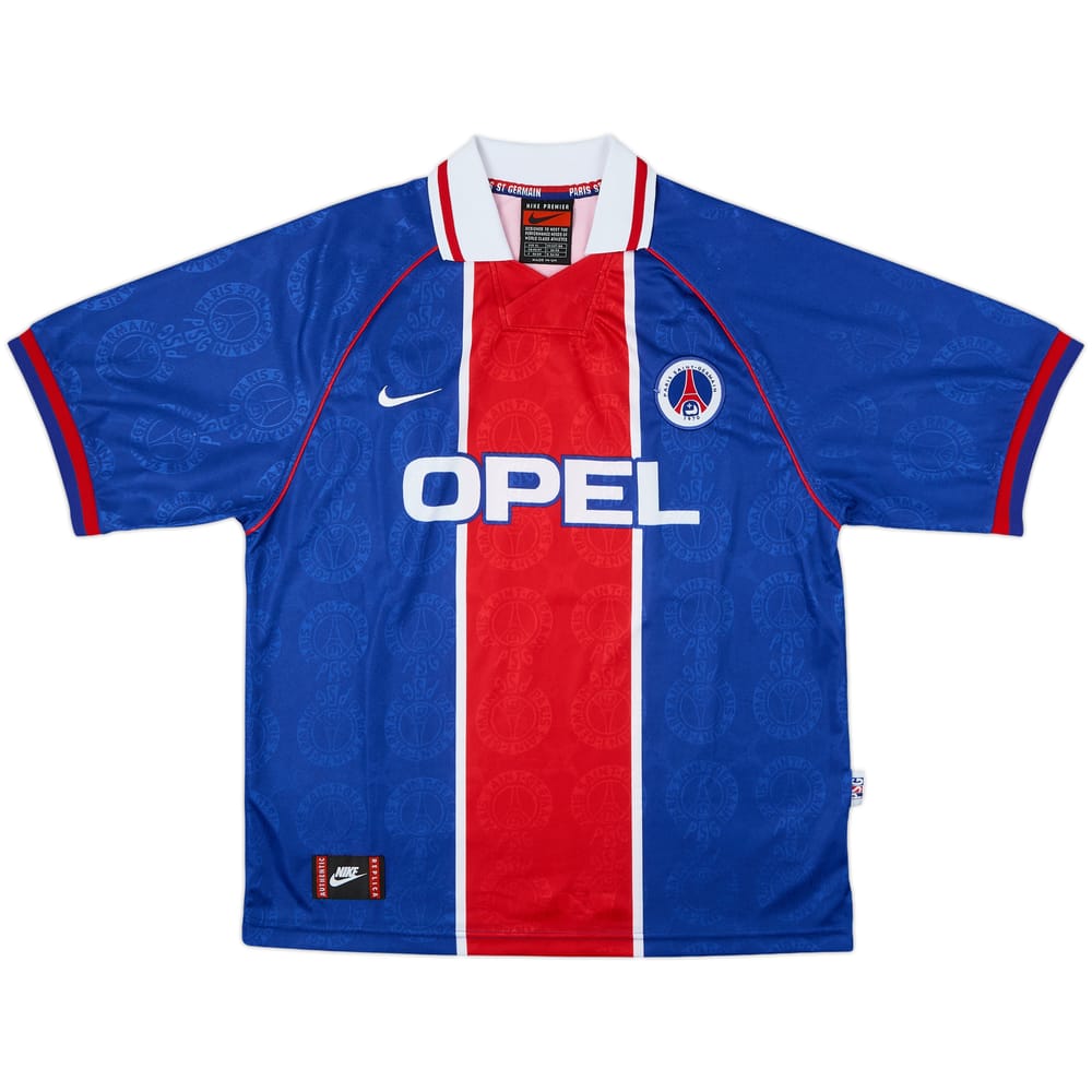 1996-97 Paris Saint-Germain Player Issue European Home Shirt - 10/10 - (XL)