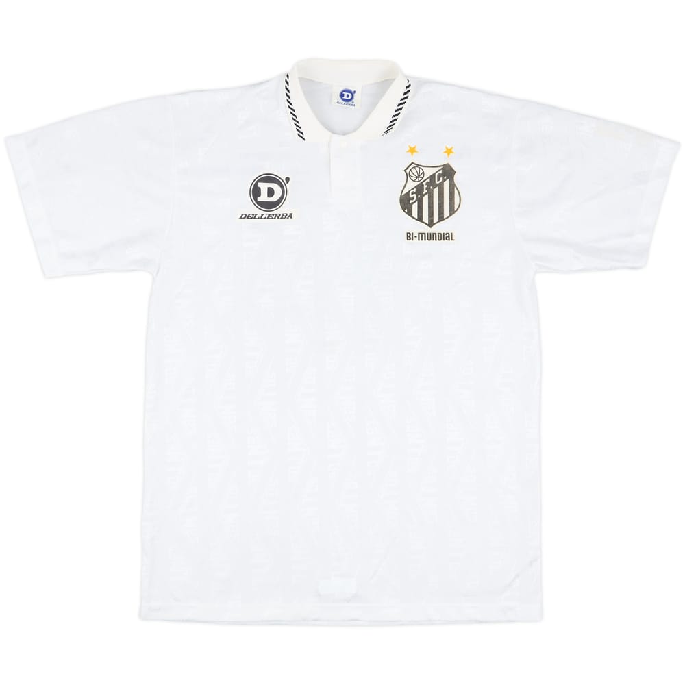 1993 Santos Home Shirt #34 - 5/10 - (XL)