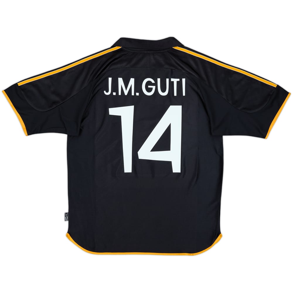 1999-01 Real Madrid Away Shirt J.M.Guti #14 - 9/10 - (L)
