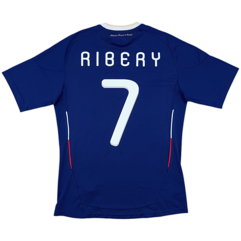 2009-10 France Home Shirt Ribery #7 - 9/10 - (S)