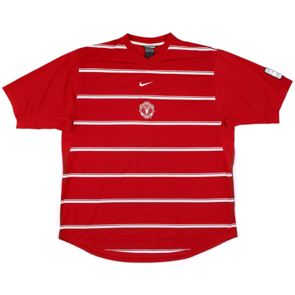 2003-04 Manchester United Nike Cotton Tee - 5/10 - (XXL)