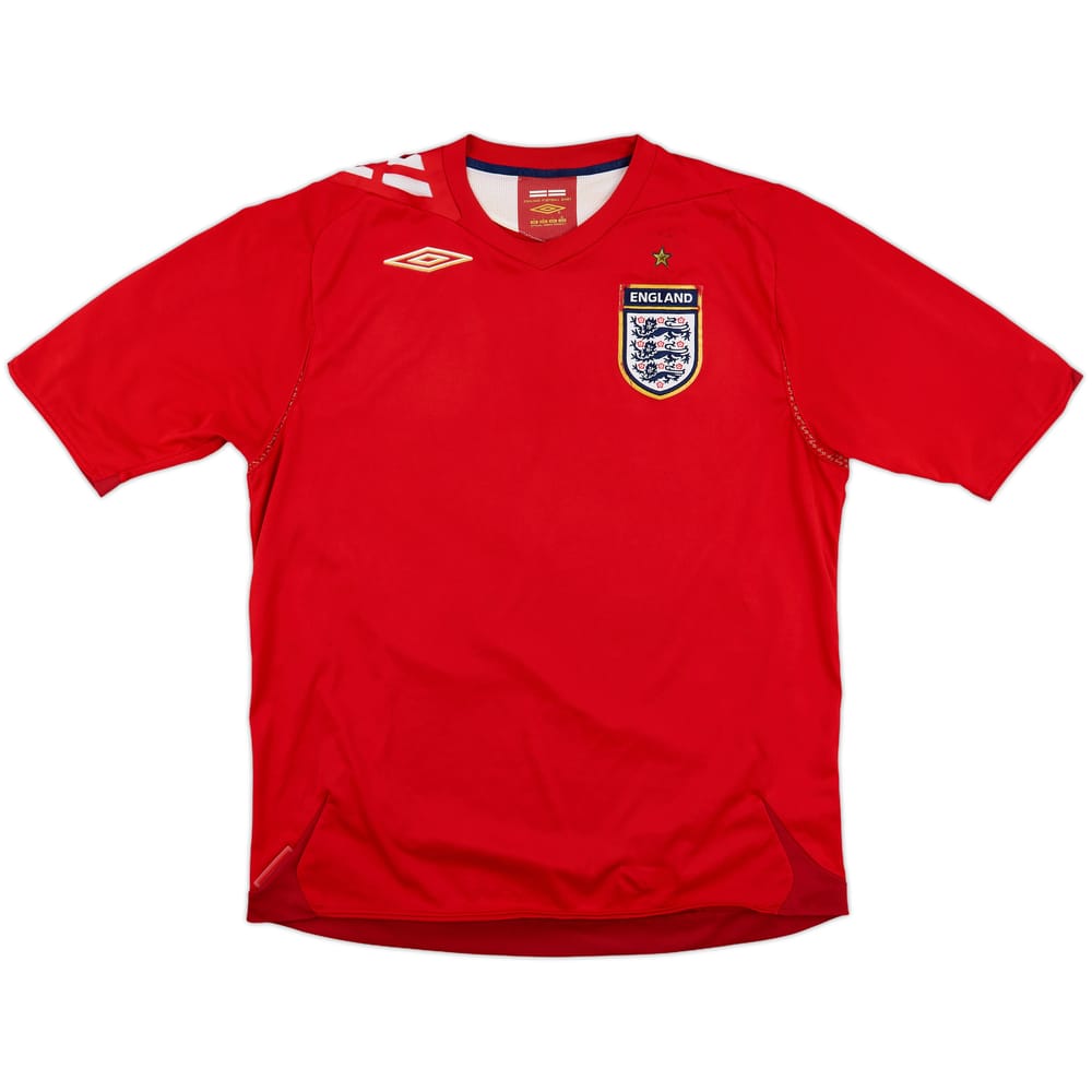 2006-08 England Away Shirt - 5/10 - (L)