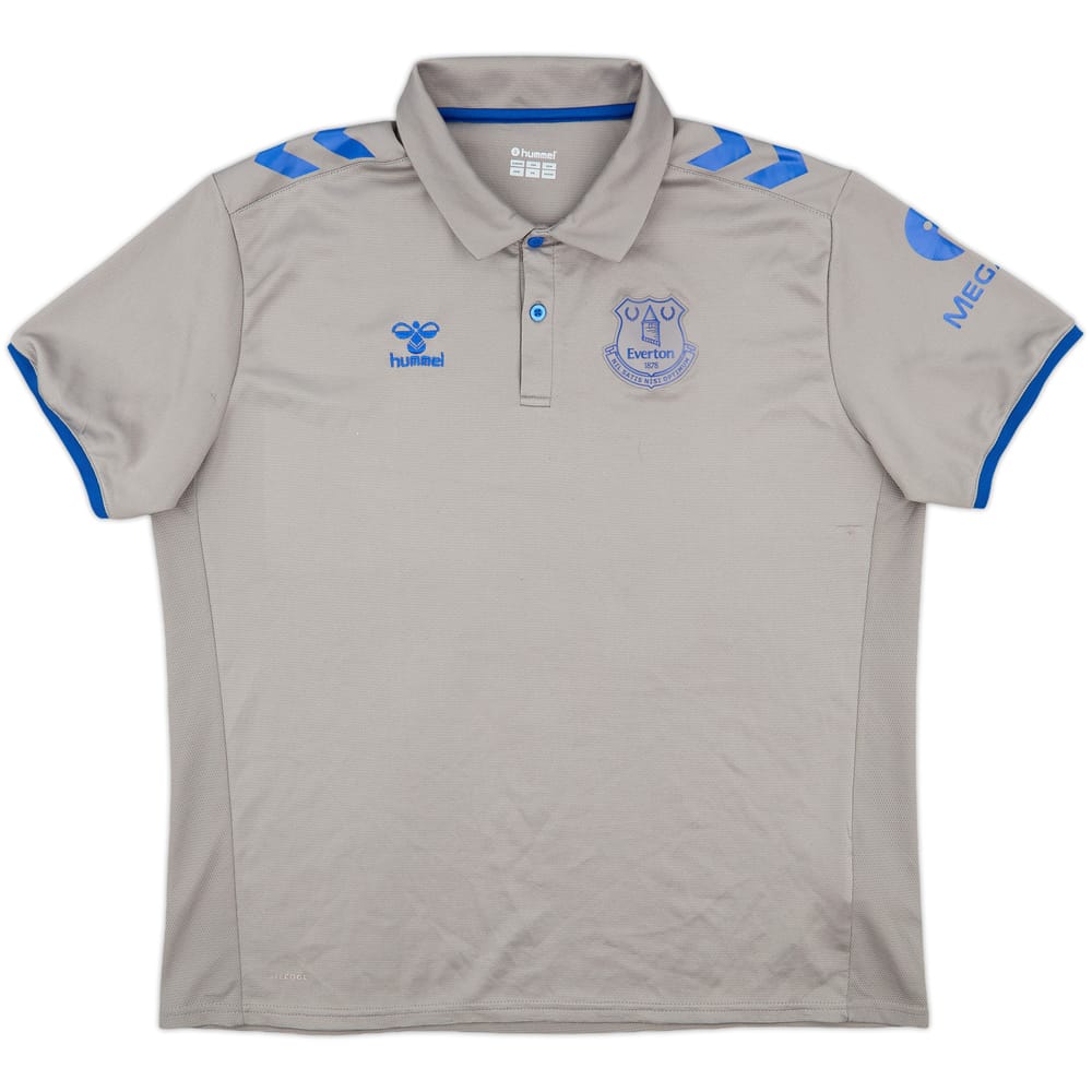 2021-22 Everton Hummel Polo Shirt - 7/10 - (3XL)