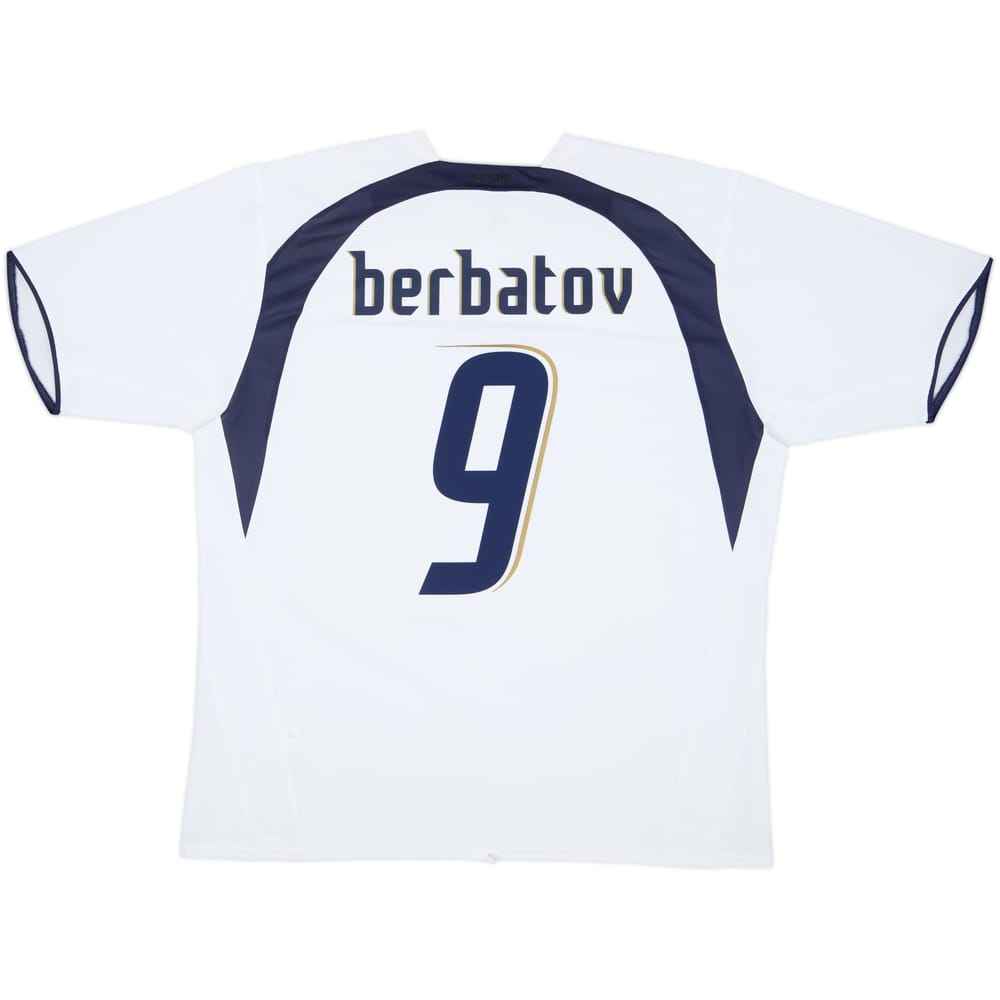 2006-07 Tottenham Home Shirt Berbatov #9 - 6/10 - (XL)