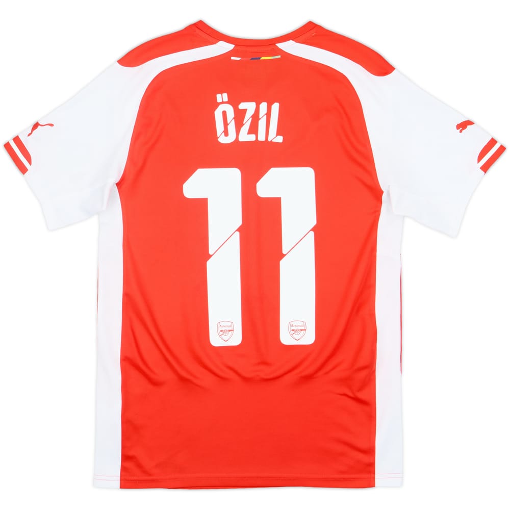 2014-15 Arsenal Home Shirt Ozil #11 - 7/10 - (XS)