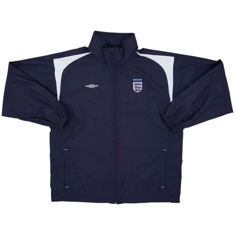 2007-09 England Umbro Hooded Rain Jacket - 8/10 - (L)