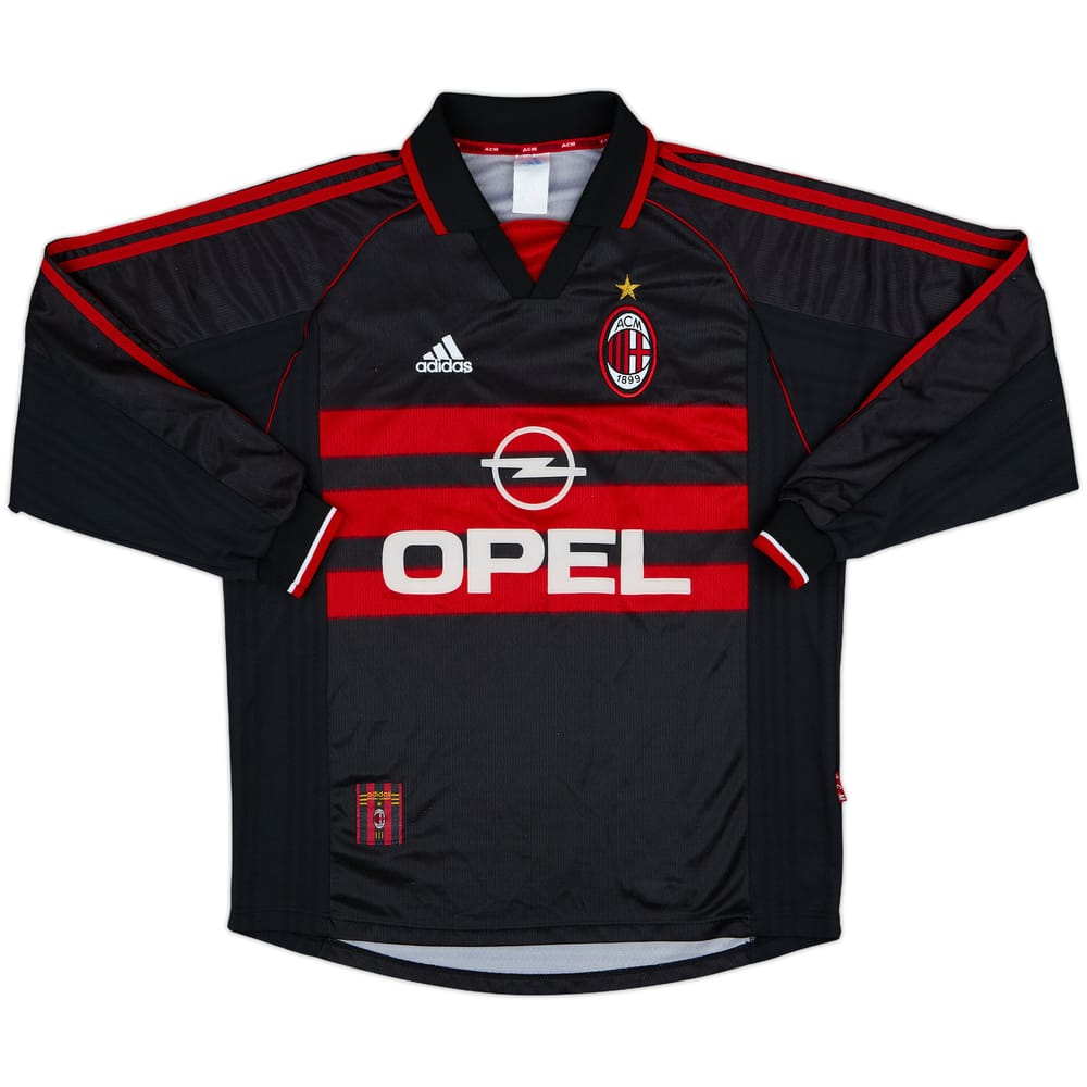 1998-99 AC Milan Third L/S Shirt - 8/10 - (L)