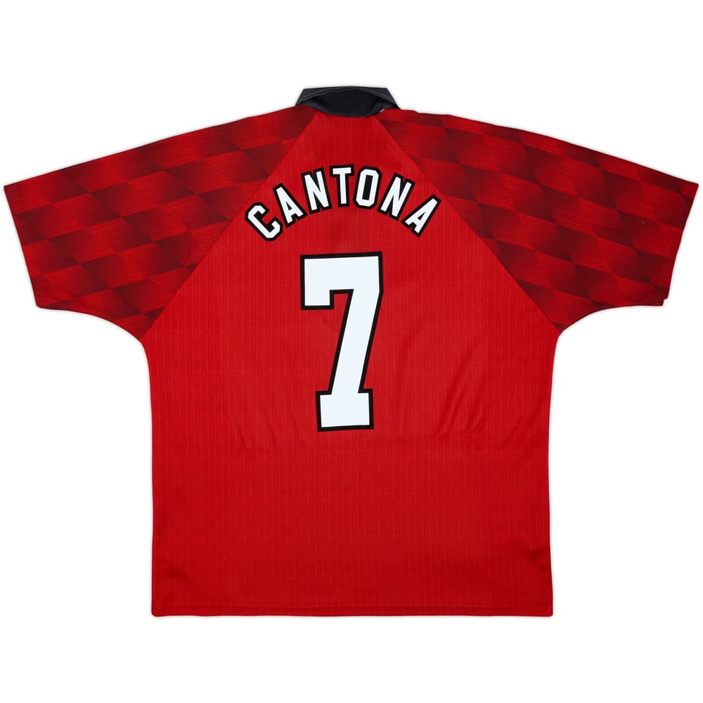 1996-98 Manchester United Camiseta Local Cantona #7 - 8/10 - (XL)