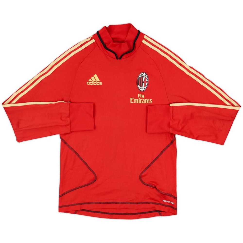 2010-11 AC Milan adidas Formotion 1/4 Zip Training Top - 7/10 - (M)