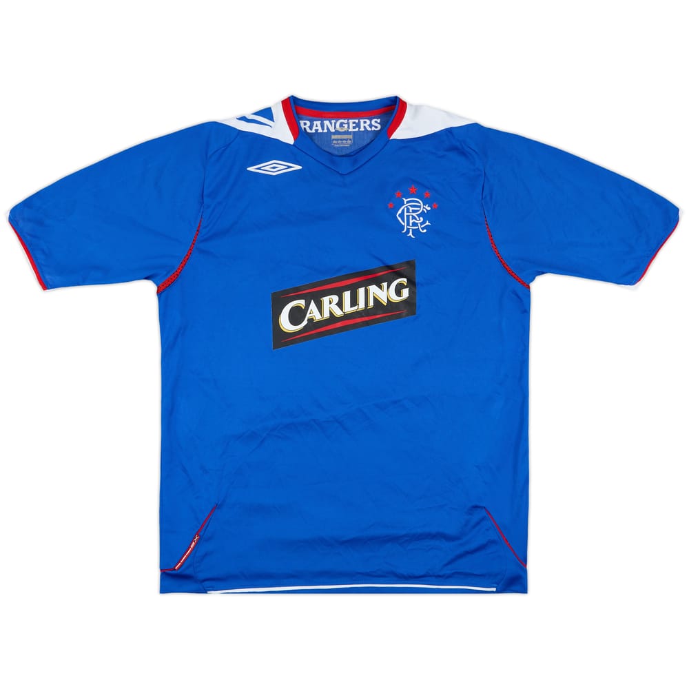 2006-07 Rangers Home Shirt - 6/10 - (L)