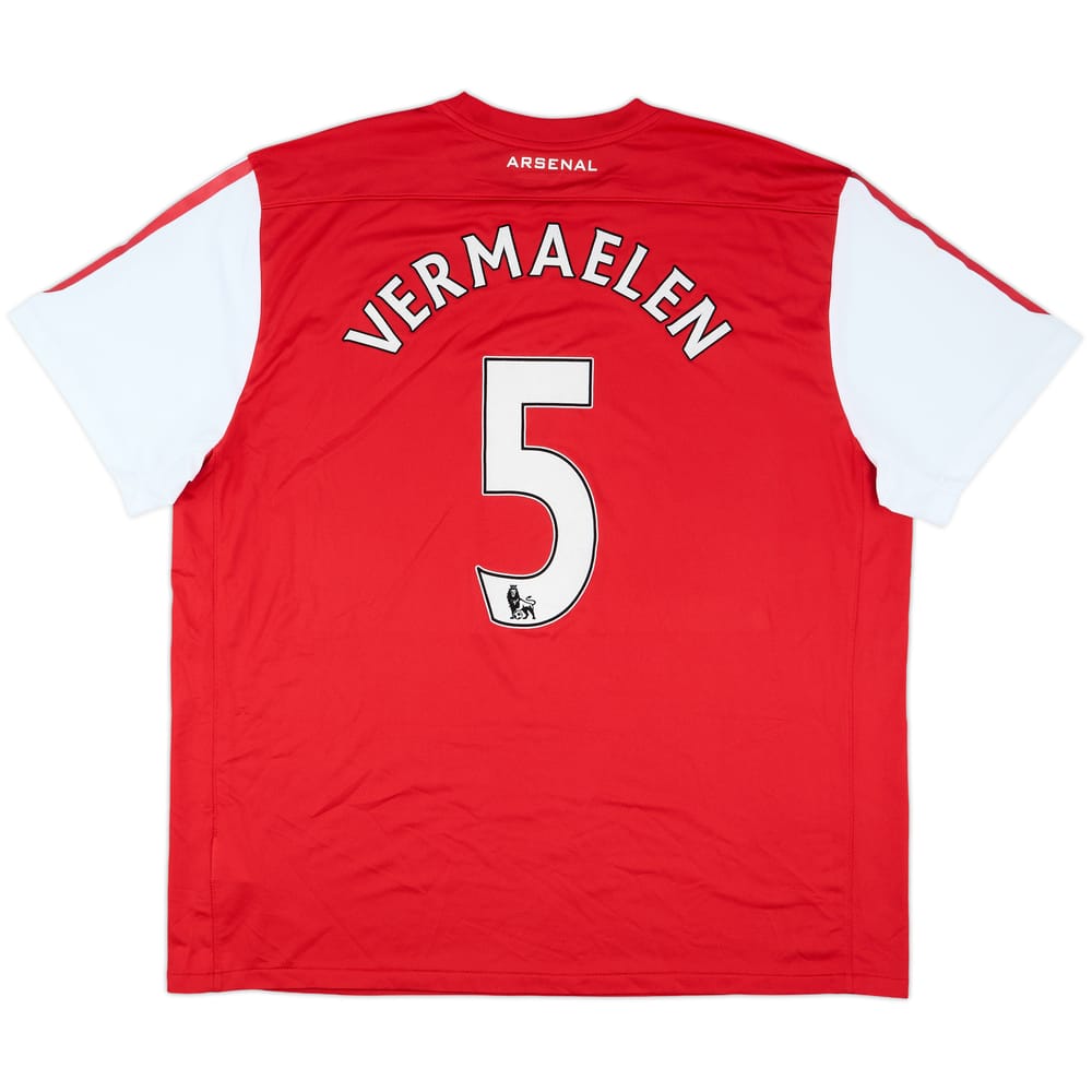 2011-12 Arsenal Home Shirt Vermaelen #5 - 5/10 - (3XL)