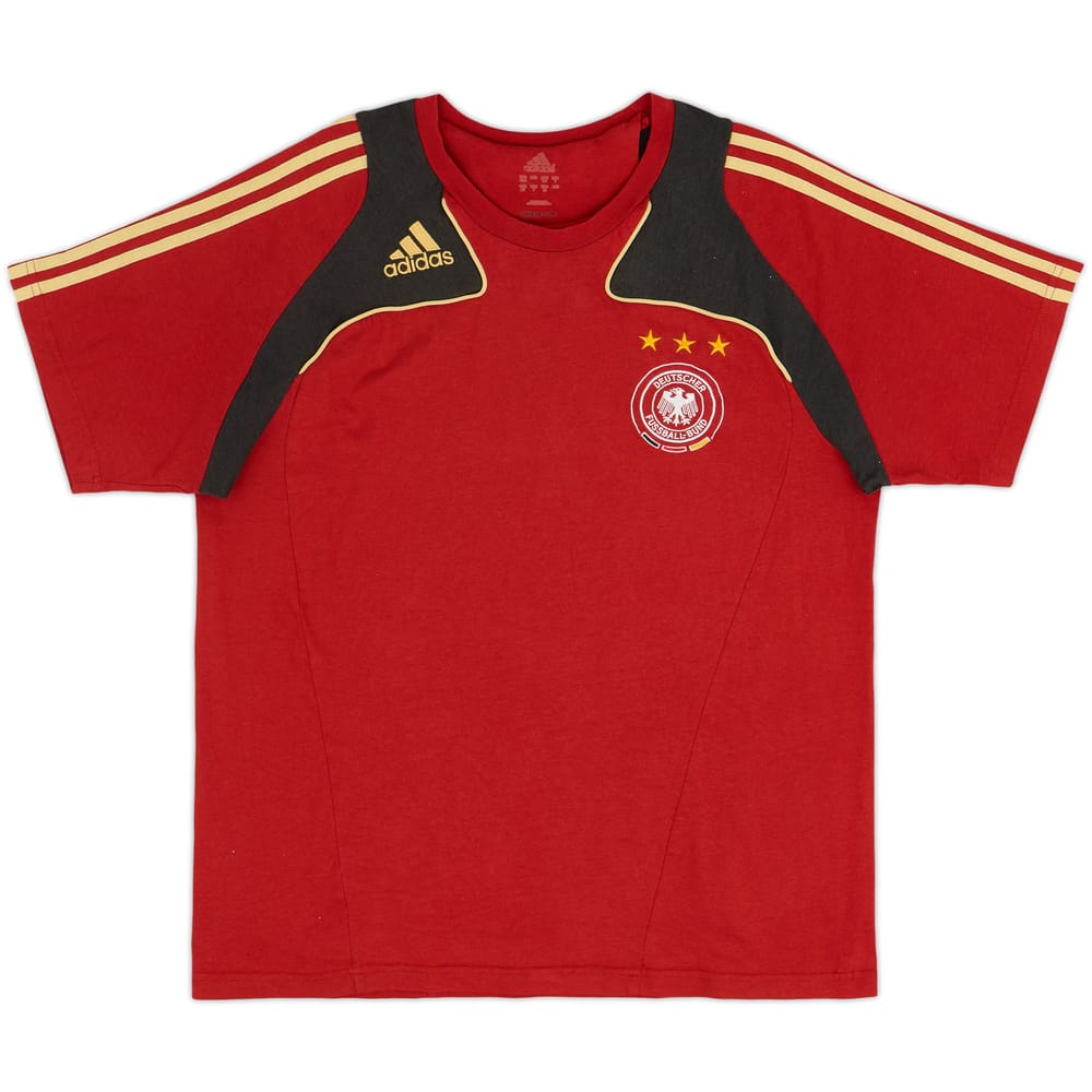 Camiseta adidas de algodón de Alemania 2007-08 - 6/10 - (M)