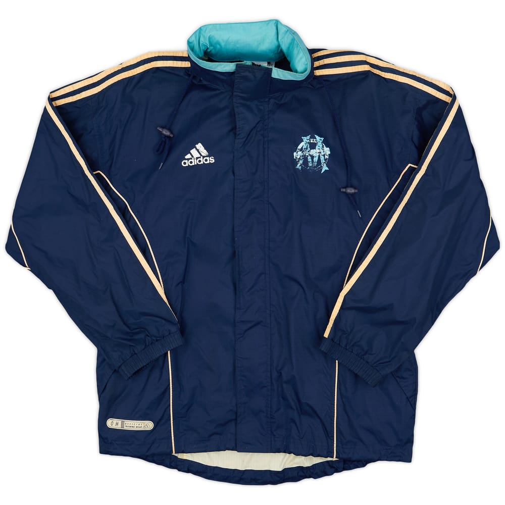 2000-01 Olympique Marseille adidas Rain Jacket - 3/10 - (S)