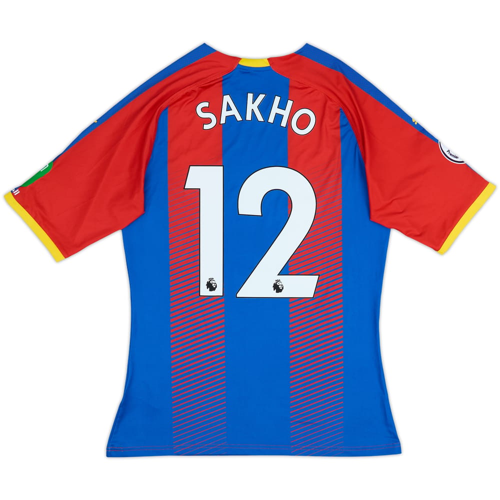 Camiseta de local del Crystal Palace 2018-19 Sakho #12 - 9/10 - (XL)